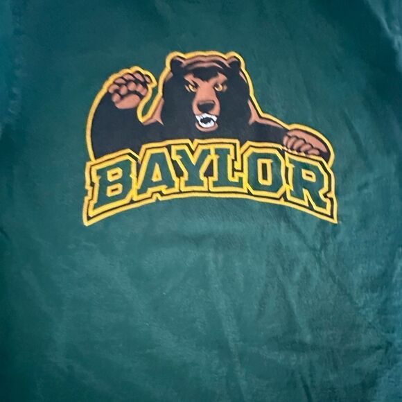 EUC Baylor Bears Green Short Sleeve Baylor University- Size Small - Picture 3 of 4